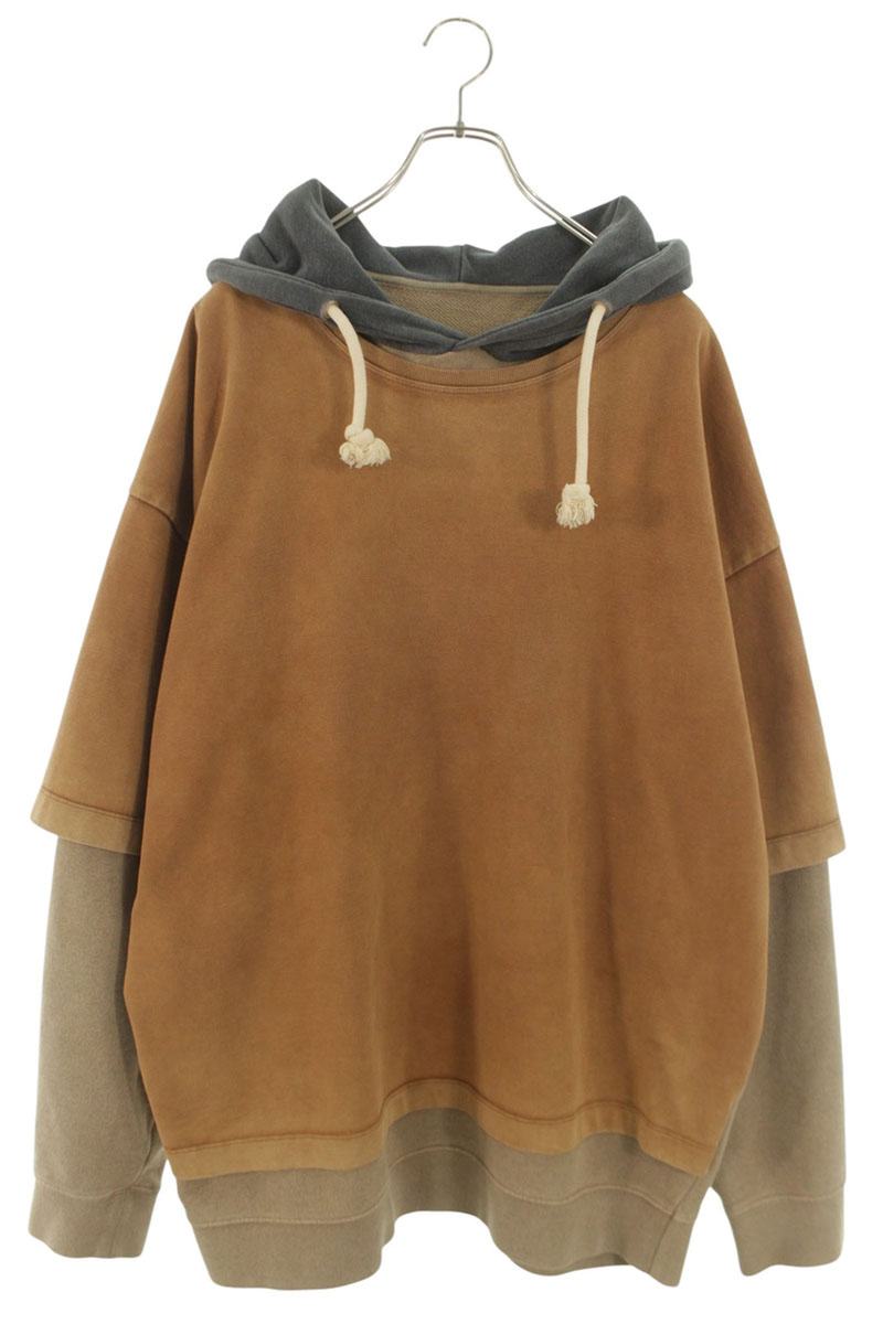 Maison Margiela Pullover Hoodie Brown Size S