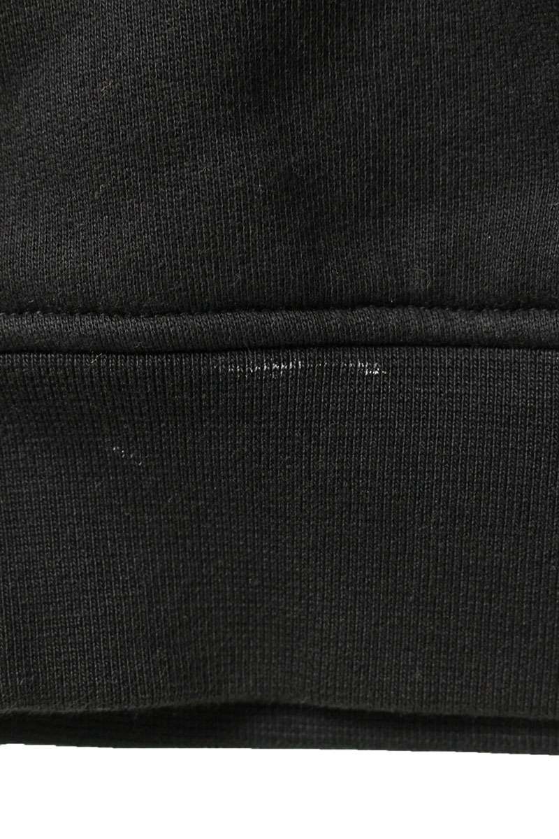 Versace Logo Print Zip Up Hoodie Black Size S