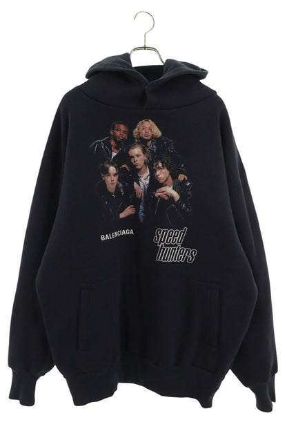 Balenciaga 19AW Pullover Hoodie Black Size S
