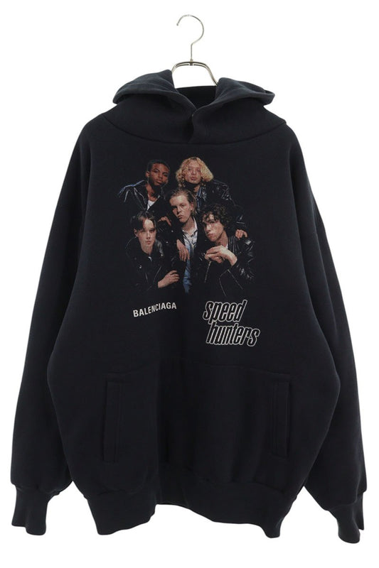 Balenciaga 19AW Pullover Hoodie Black Size S