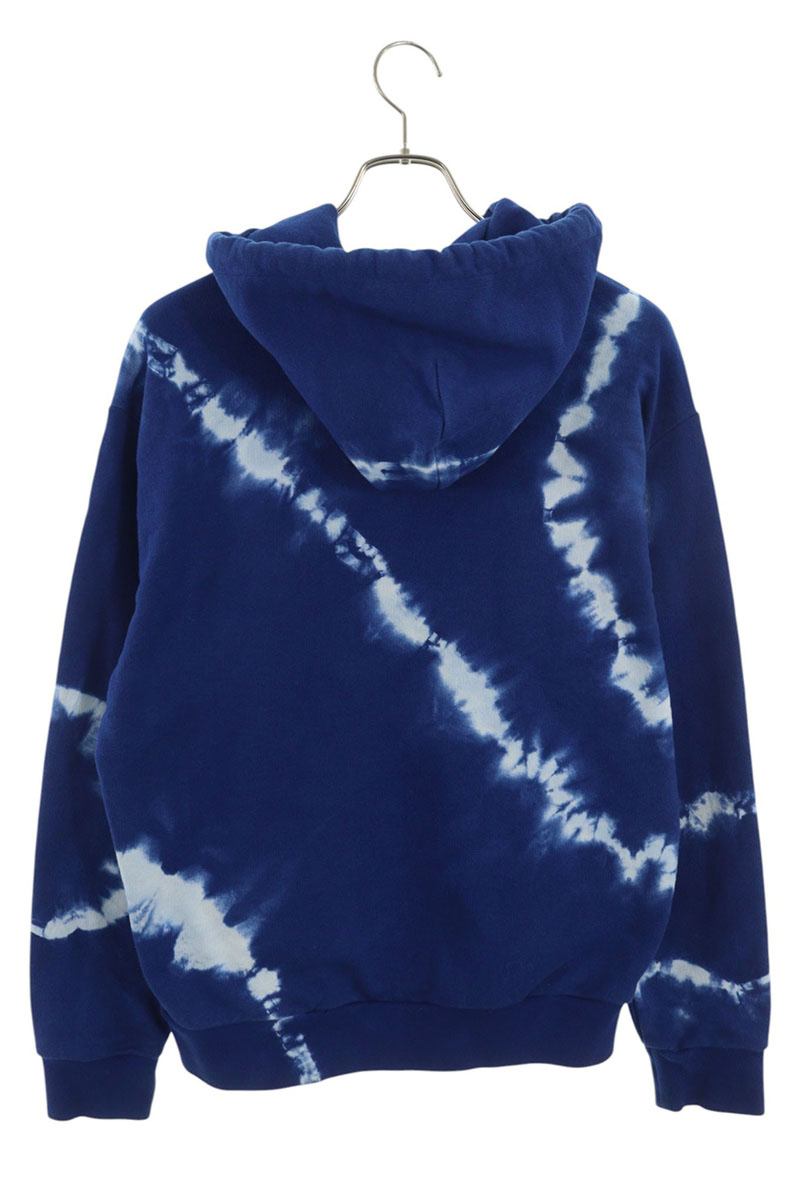 LOUISVUITTON 22SS Tie-Dye Pullover Hoodie Blue Size XS