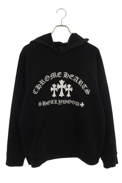 Chrome Hearts SAILIN ON HD PLVR Cemetery Cross Label Size M