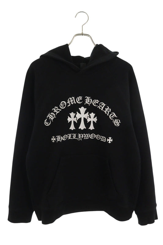 Chrome Hearts SAILIN ON HD PLVR Cemetery Cross Label Size M