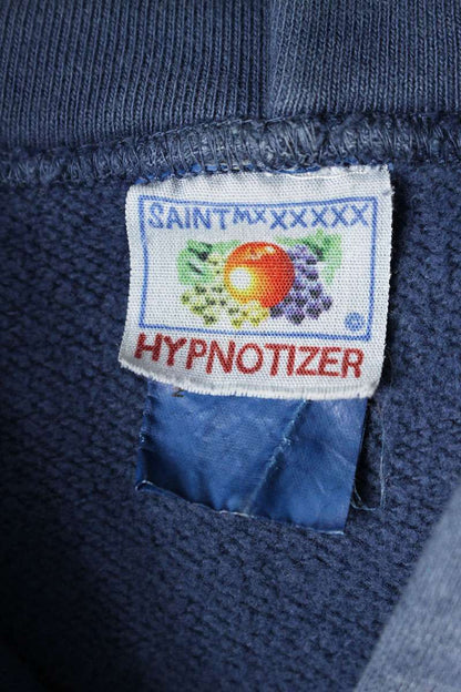 Saint Michael 24AW Vintage Hoodie Blue x Yellow Size L