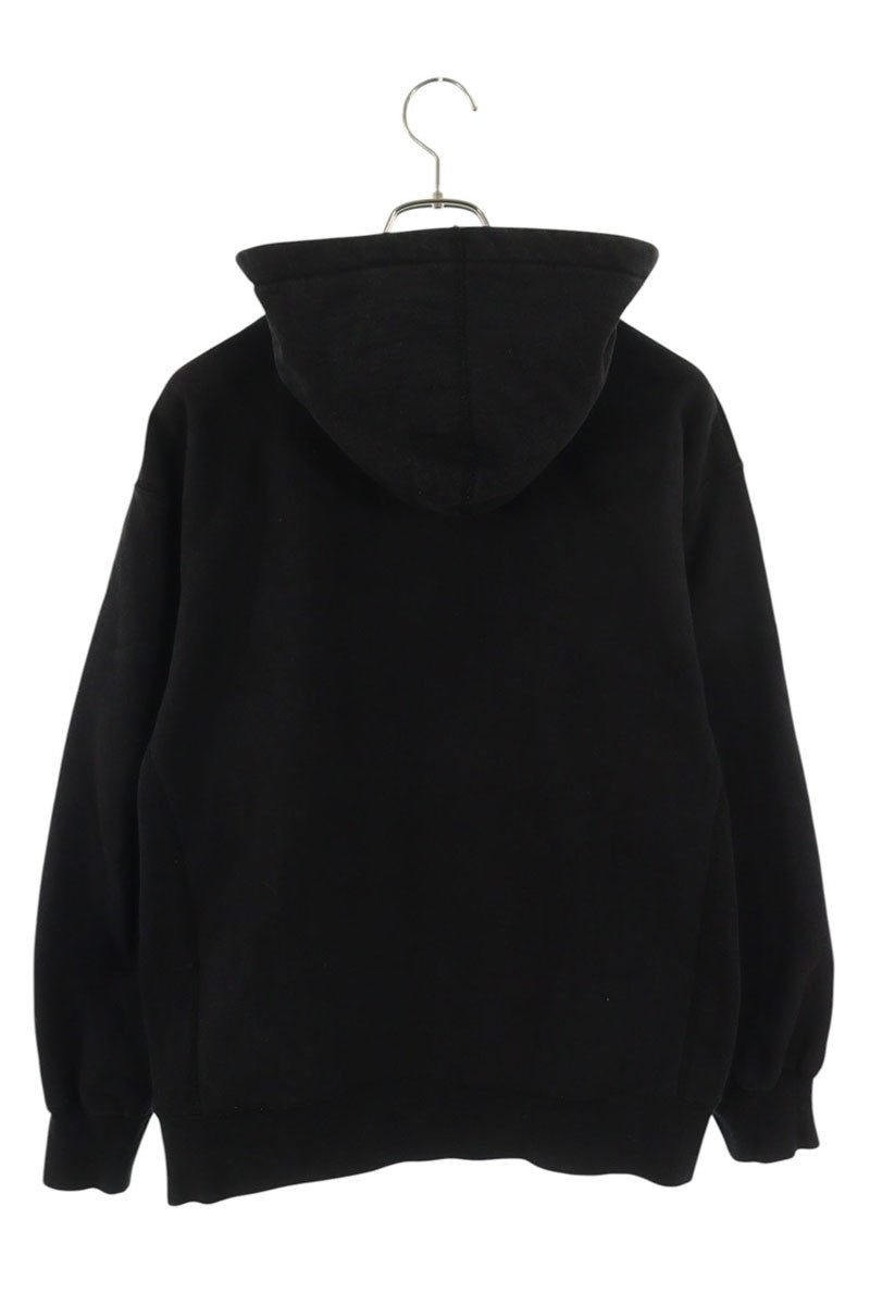 Supreme 20AW Cross Box Logo Hooded Sweatshirt Black Size M