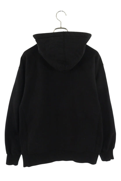Supreme 20AW Cross Box Logo Hooded Sweatshirt Black Size M