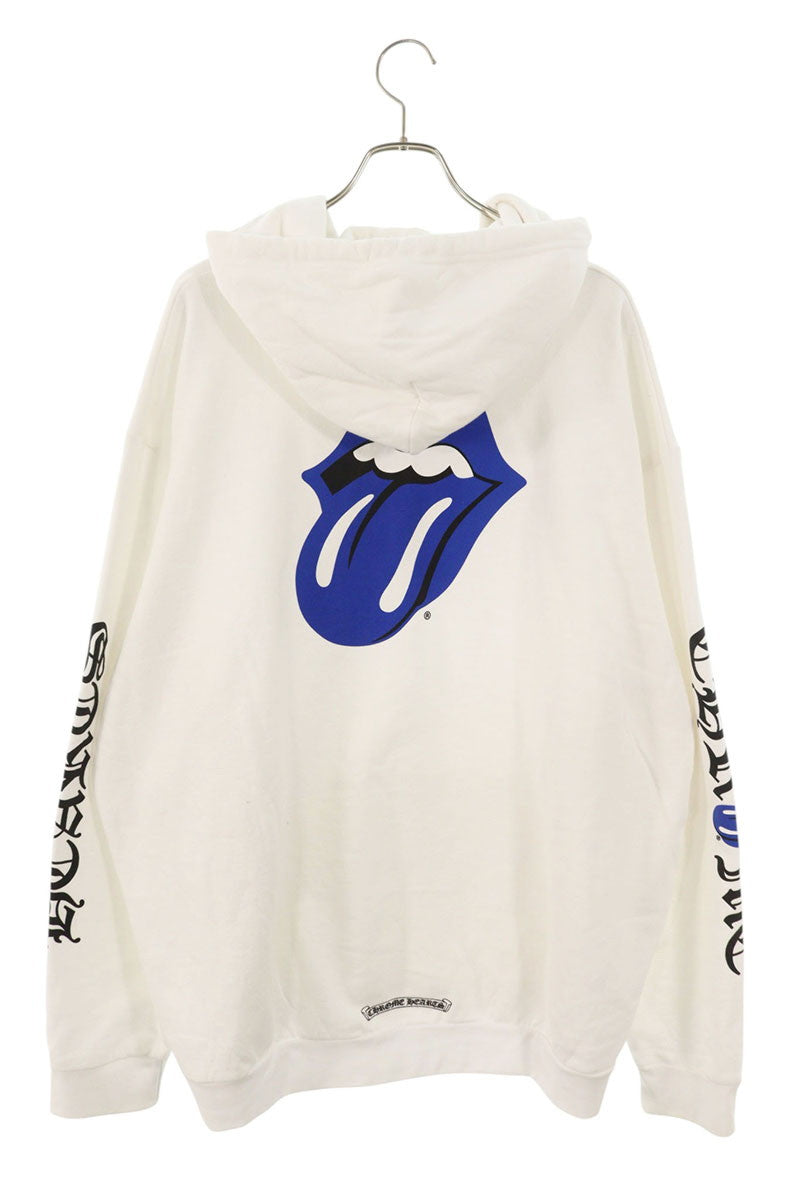 Chrome Hearts Lip & Tongue Back Print Hoodie Size XXL