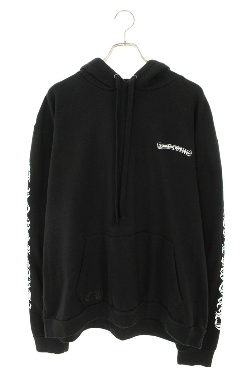 Chrome Hearts SWTSHRT PLVR Back Scroll Label Hoodie Size XL