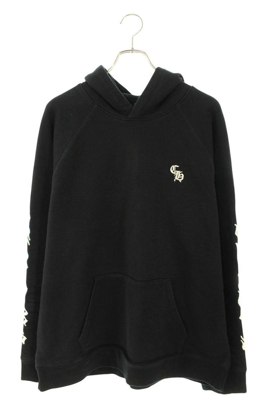 Chrome Hearts SLO RIDE CH CH Logo Embroidered Hoodie Size XL