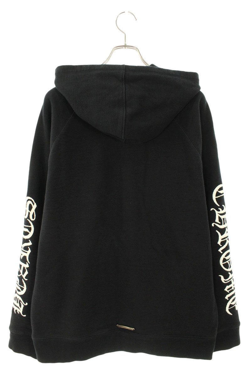 Chrome Hearts SLO RIDE CH CH Logo Embroidered Hoodie Size XL