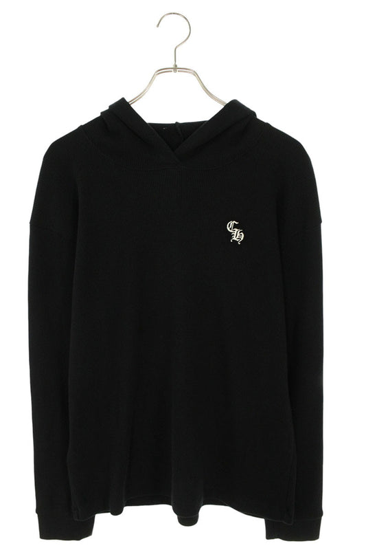 Chrome Hearts SNATCH HOODIE CH Logo Thermal Black Size M