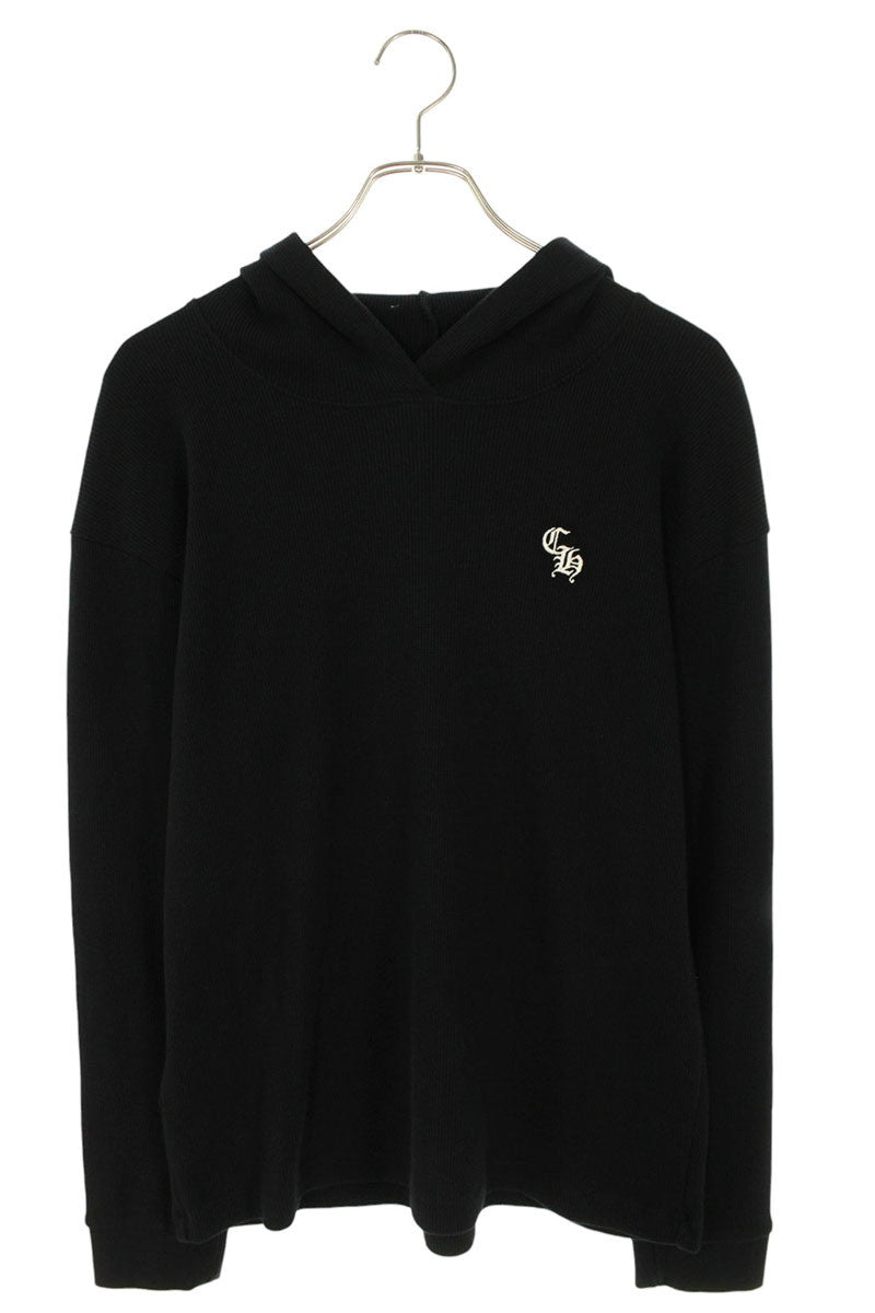 Chrome Hearts SNATCH HOODIE CH Logo Thermal Black Size M