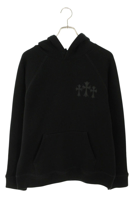 Chrome Hearts Back CH Logo Cross Embroidered Hoodie Size M