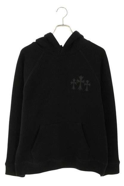 Chrome Hearts Back CH Logo Cross Embroidered Hoodie Size M