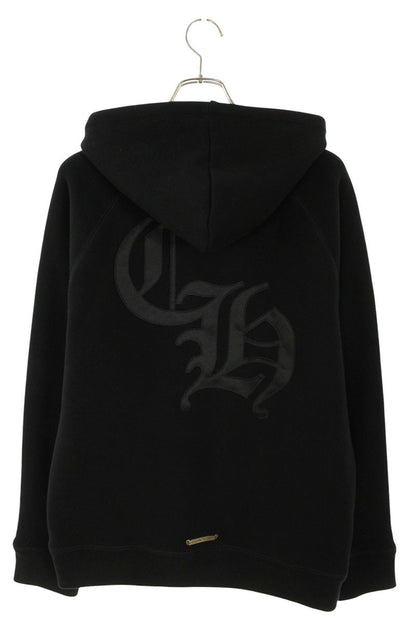 Chrome Hearts Back CH Logo Cross Embroidered Hoodie Size M
