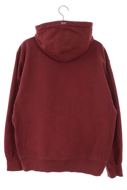 Supreme 21AW Box Logo Hooded Sweatshirt Red Size M