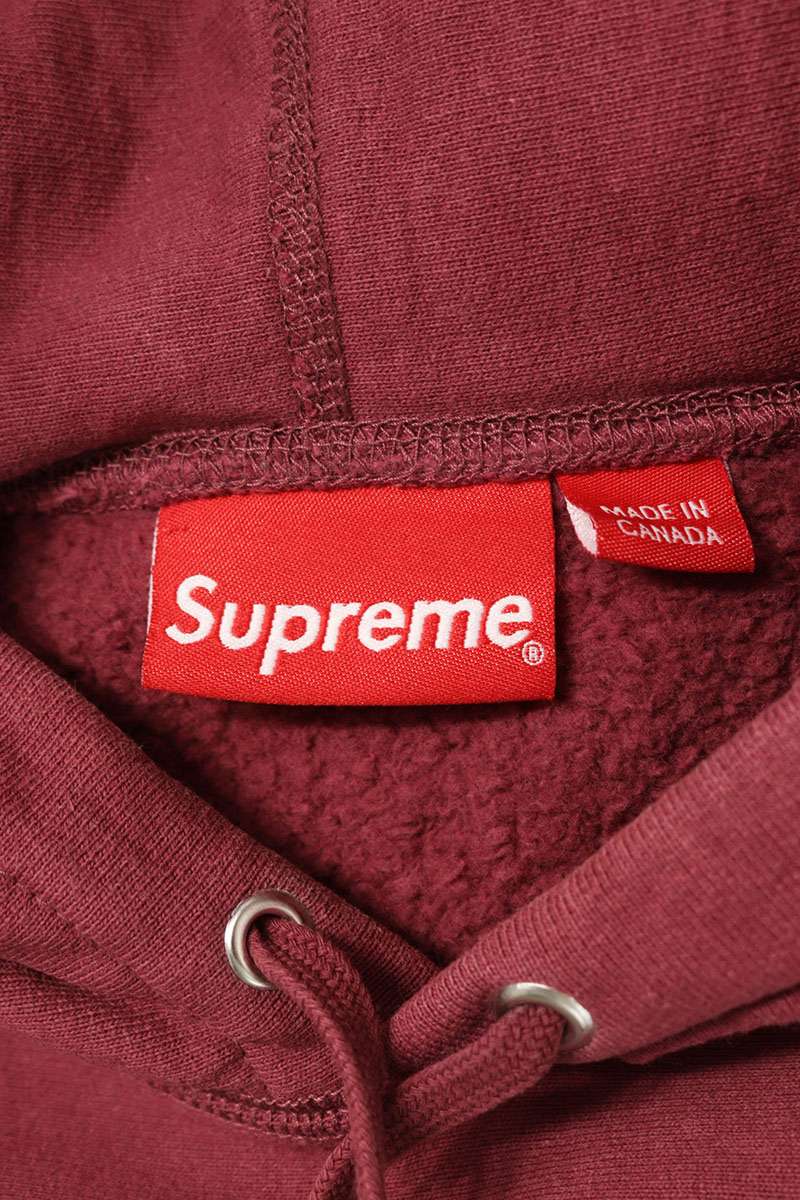 Supreme 21AW Box Logo Hooded Sweatshirt Red Size M