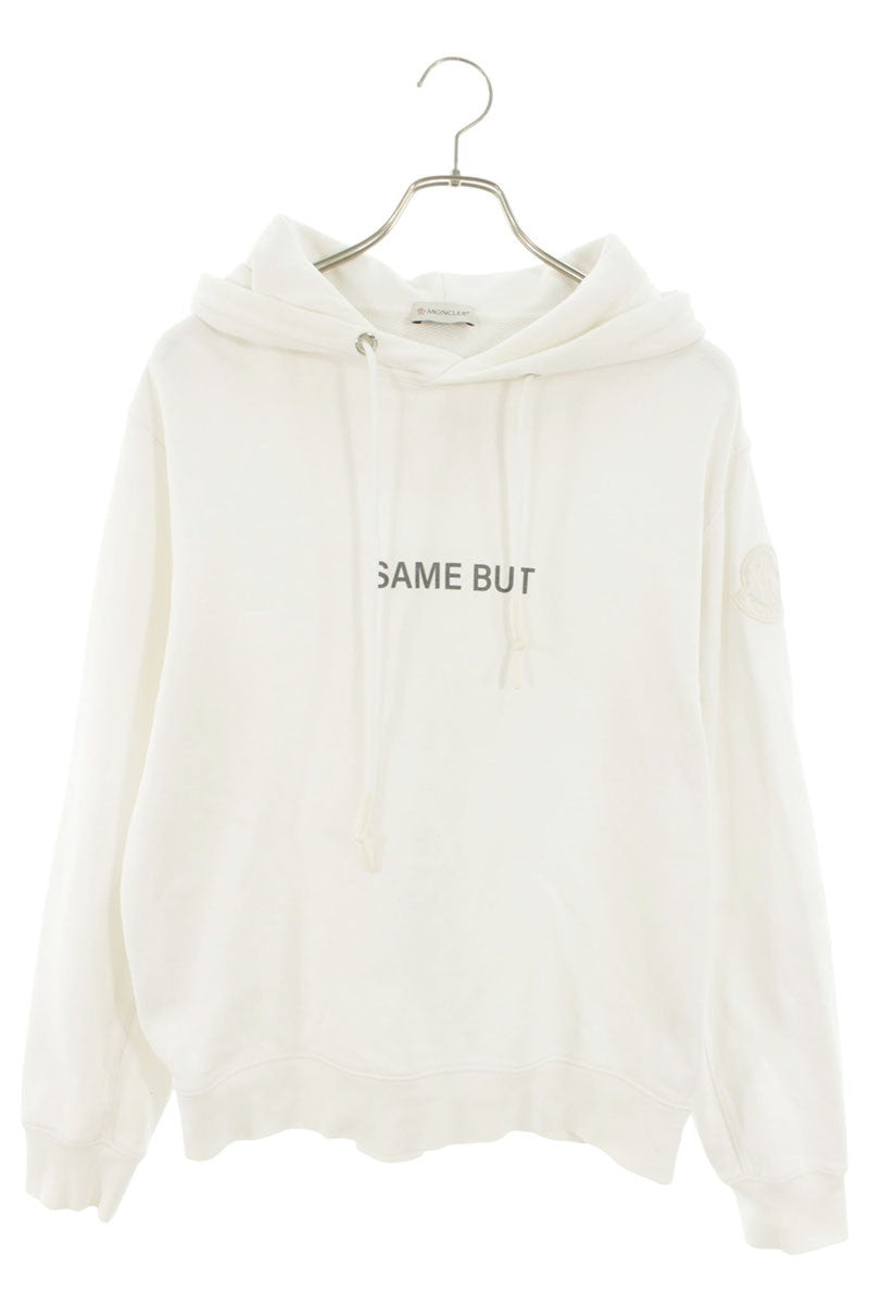 Moncler Patchwork Hoodie White Size M