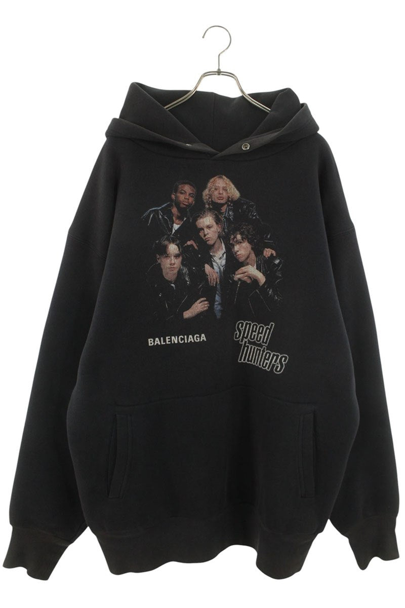 Balenciaga 19AW Pullover Hoodie Black Size XS