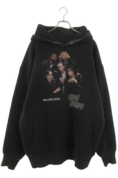 Balenciaga 19AW Pullover Hoodie Black Size XS
