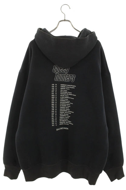 Balenciaga 19AW Pullover Hoodie Black Size XS