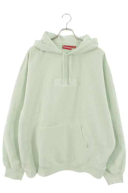 Supreme 23AW Box Logo Hooded Sweatshirt Green Size XXL