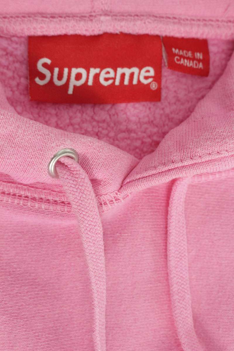 Supreme 21AW Box Logo Hooded Sweatshirt Pink Size L