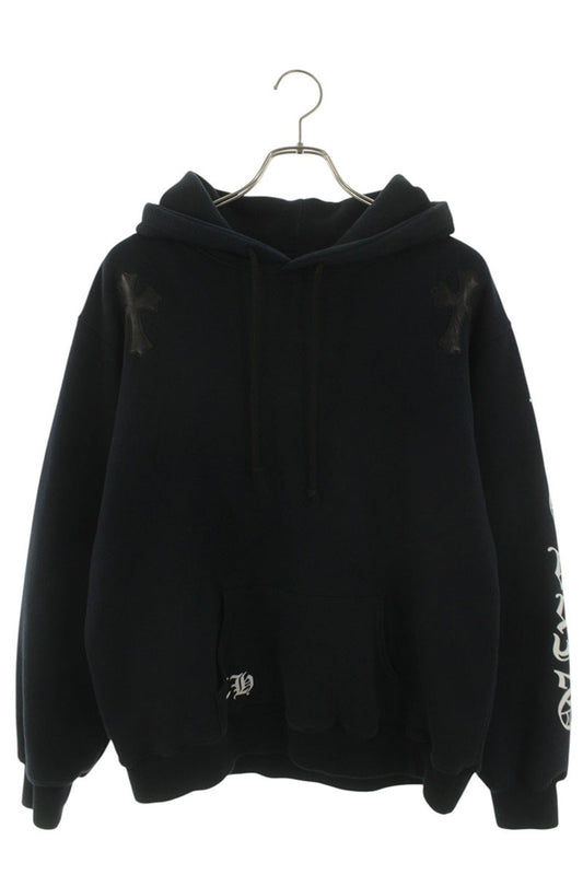 Chrome Hearts SWTSHRT HD PLVR Cross Patch Hoodie Size M