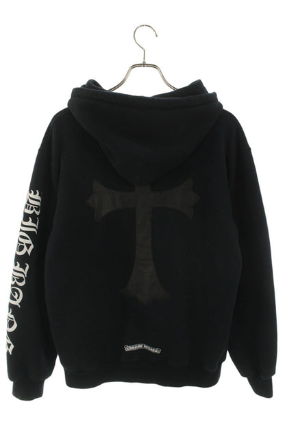 Chrome Hearts SWTSHRT HD PLVR Cross Patch Hoodie Size M
