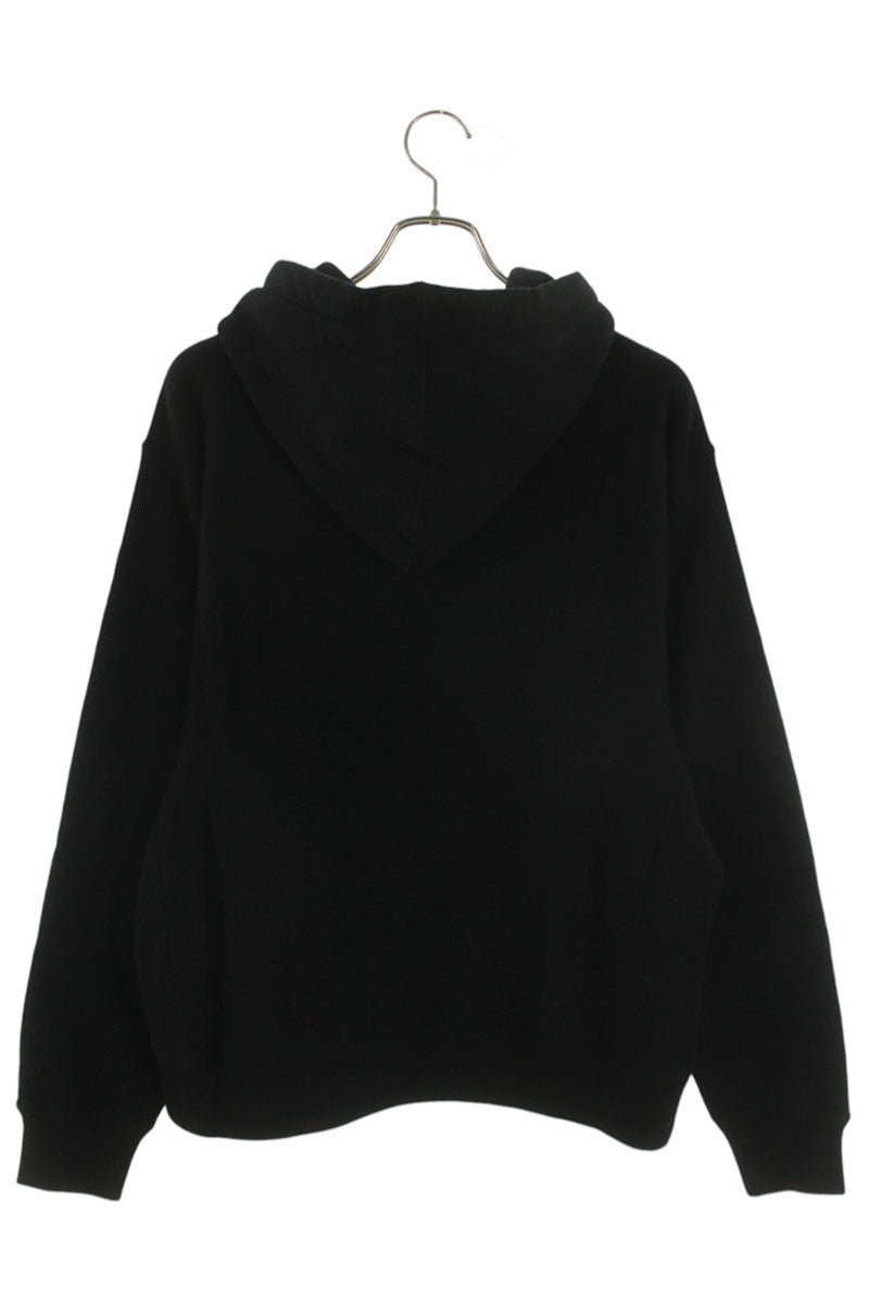 GUCCI Tennis Logo Embroidered Hoodie Black Size S