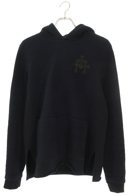 Chrome Hearts Y NOT Leather Cross Patch Pullover Size M