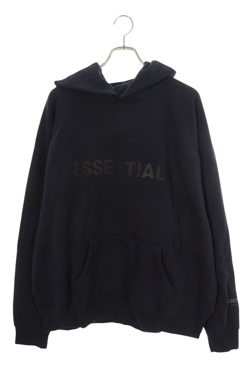 FOG ESSENTIALS Logo Pullover Hoodie Blue Size XL
