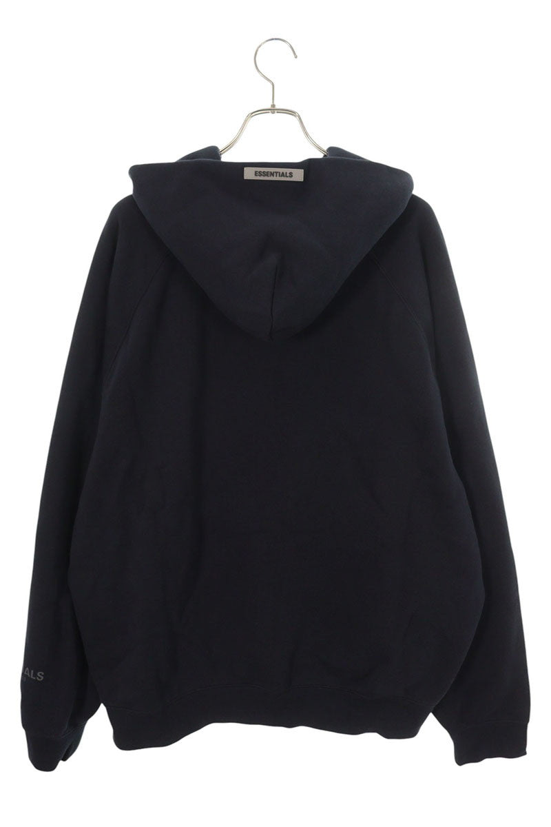 FOG ESSENTIALS Logo Pullover Hoodie Blue Size XL