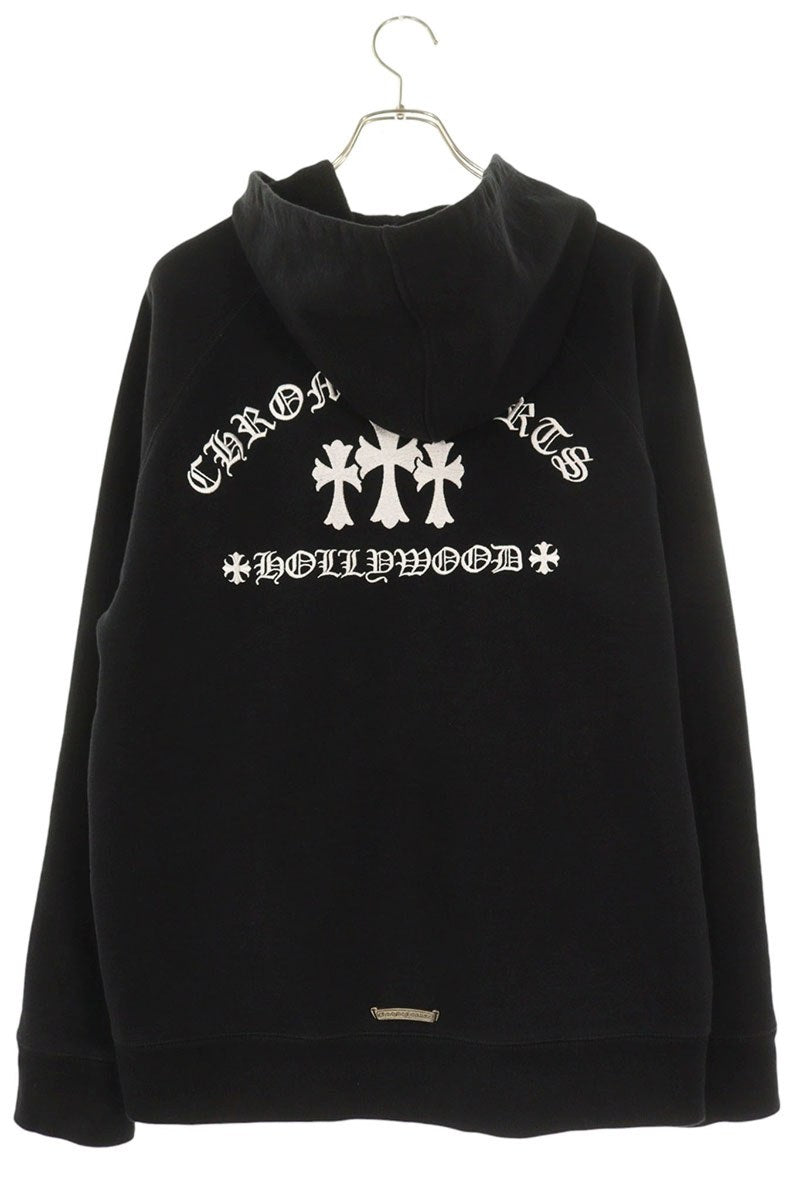Chrome Hearts SAILIN ON ZIP Cemetery Cross Size L