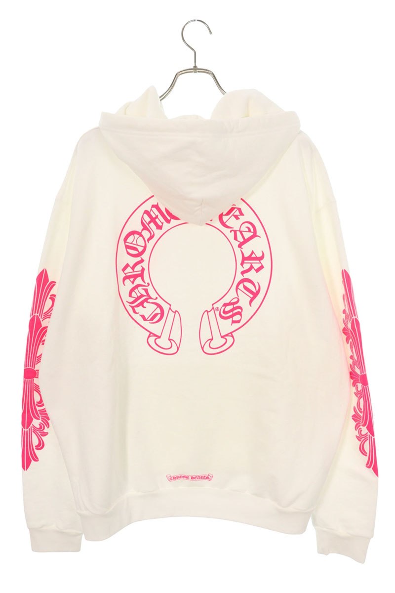 Chrome Hearts SWTSHRT PLVR Horseshoe Print Hoodie Size XL