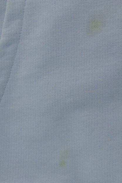 AMI Front Logo Embroidered Hoodie Blue Size XXS