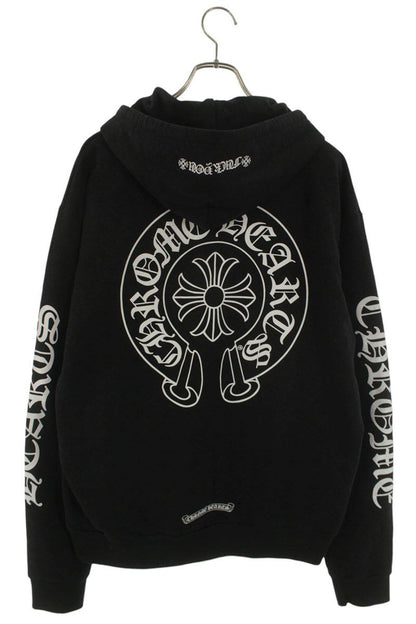 Chrome Hearts SWTSHRT HD ZIP CH+ Back Horseshoe Size S