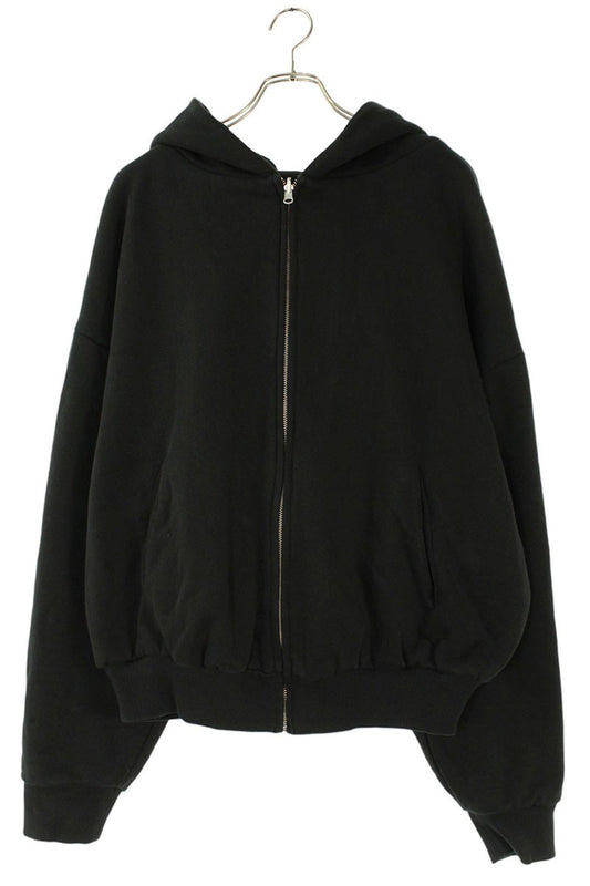 Entire Studios thermal Zip Up Hoodie Black Size L
