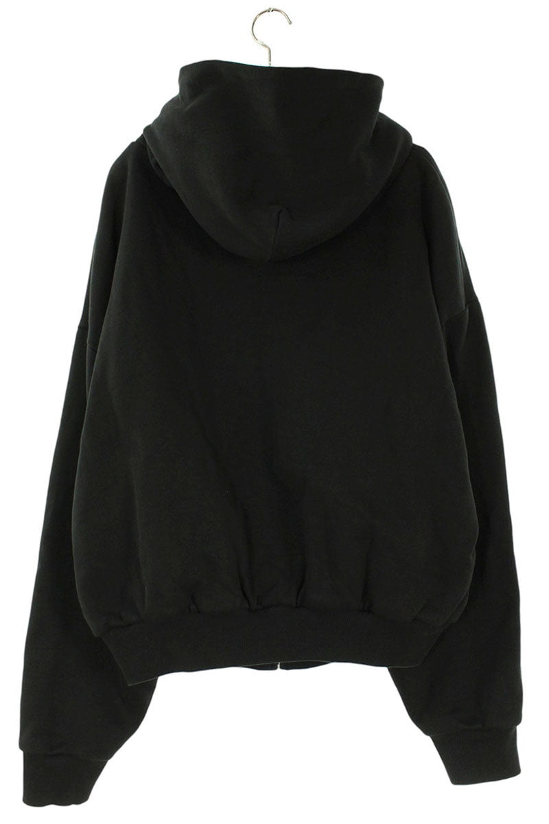 Entire Studios thermal Zip Up Hoodie Black Size L