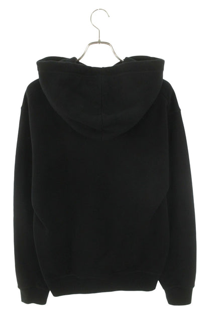 DSQUARED Logo Print Hoodie Black Cotton Size L