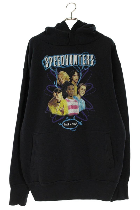 Balenciaga 19AW Pullover Hoodie Black Size S