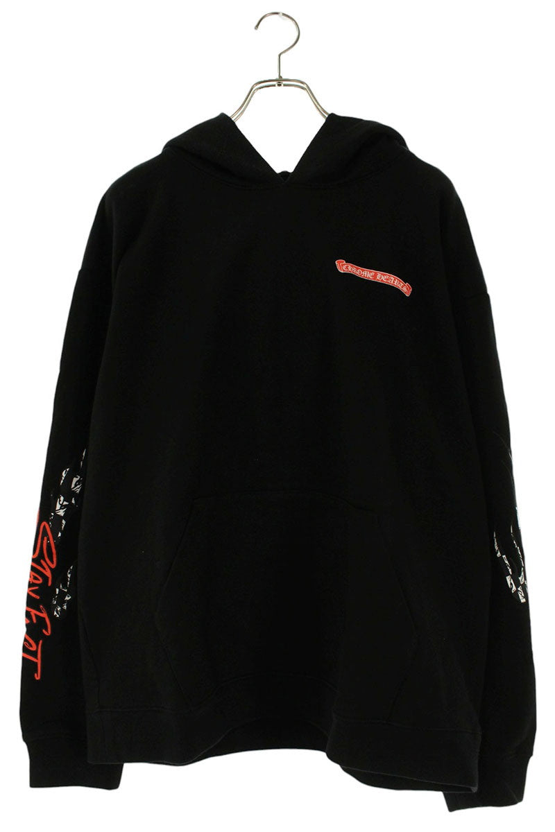 Chrome Hearts PPO STAY FAST MATTY BOY Hoodie Black Size XXL