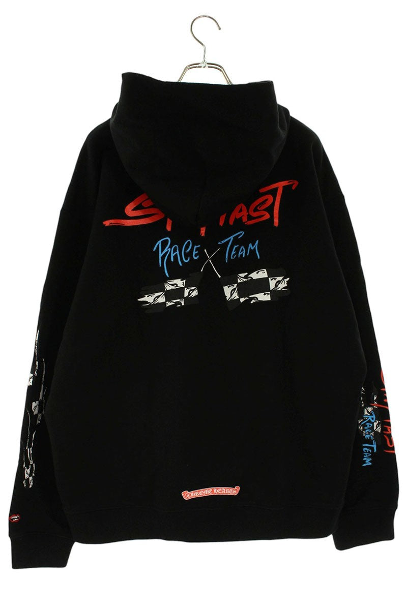 Chrome Hearts PPO STAY FAST MATTY BOY Hoodie Black Size XXL