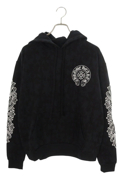 Chrome Hearts Cemetery Cross Floral Pullover Hoodie Size S