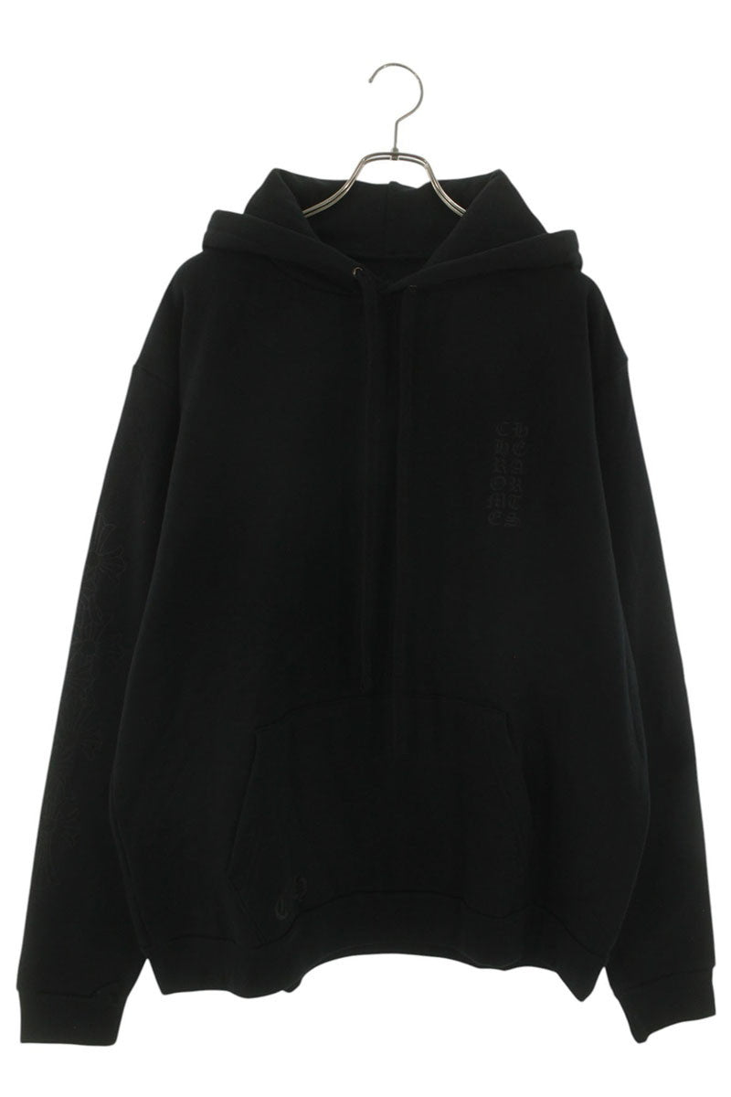 Chrome Hearts Miami LTD Arm Cemetery Cross Hoodie Size XL