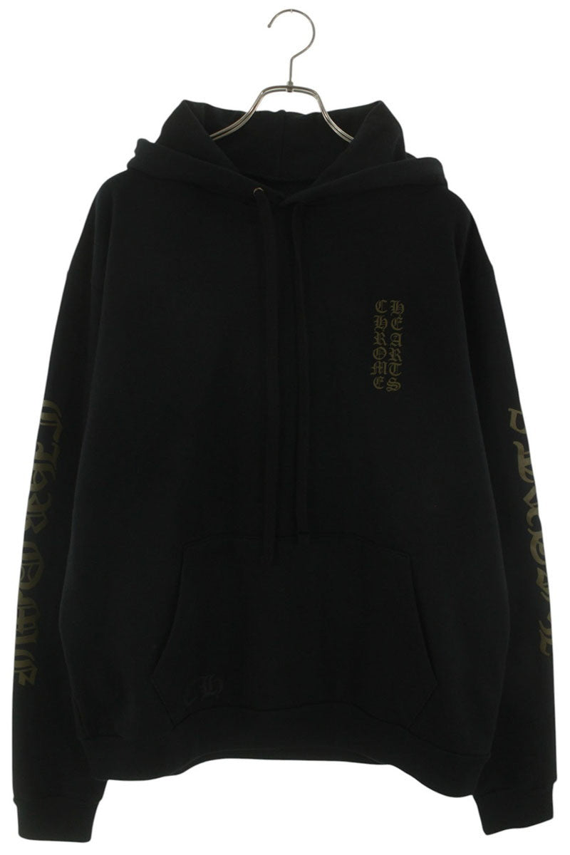 Chrome Hearts SWTSHRT HD PLVR Sleeve Logo Hoodie Size M