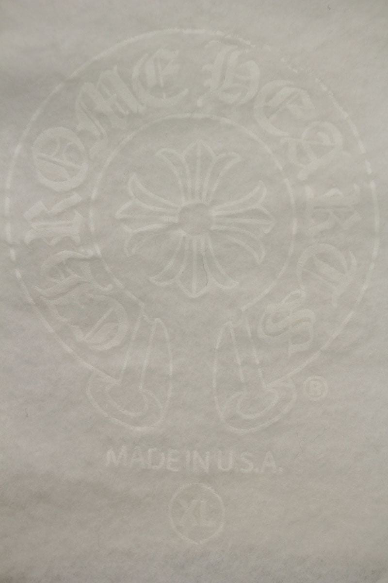 Chrome Hearts CH Plus Logo Print Hoodie White/Multi Size XL