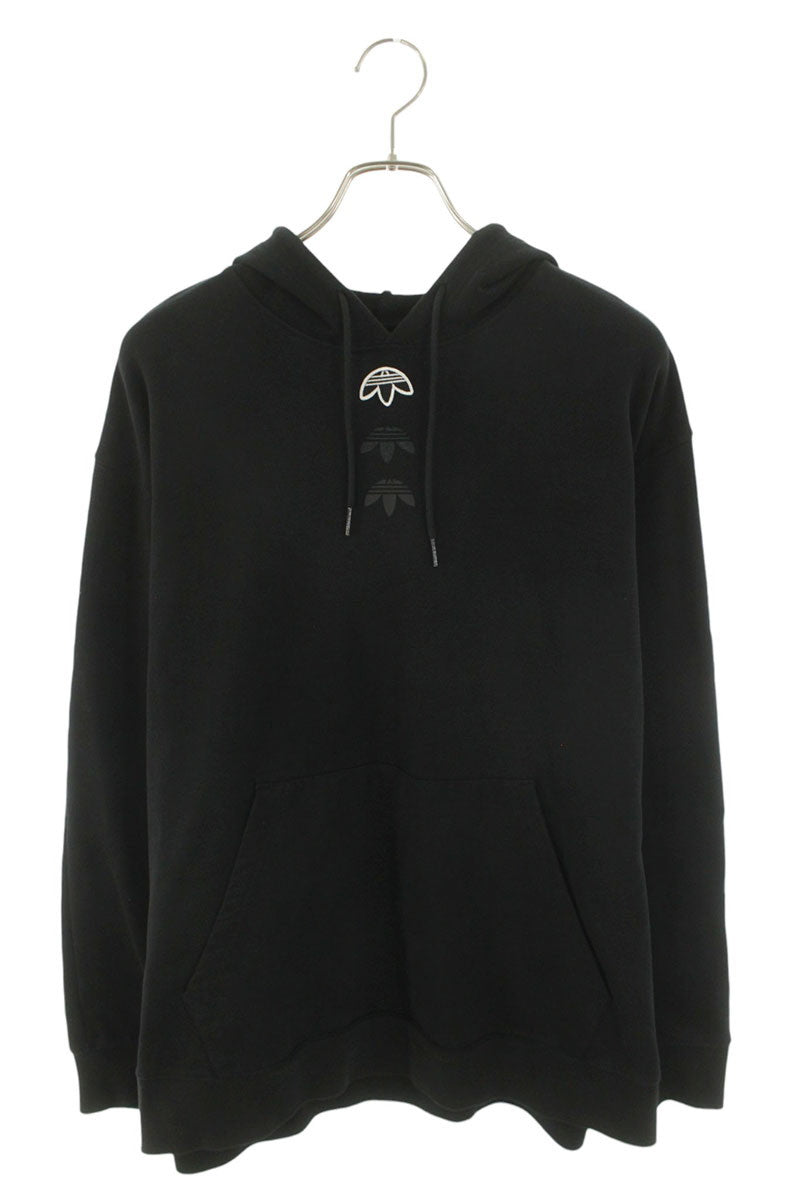 Alexander Wang x Adidas sideline Logo Hoodie Black Size L