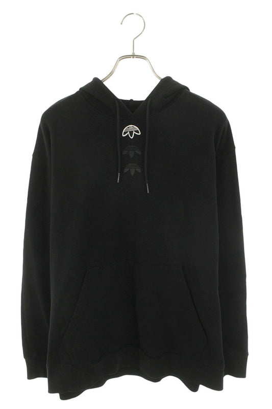 Alexander Wang x Adidas sideline Logo Hoodie Black Size L