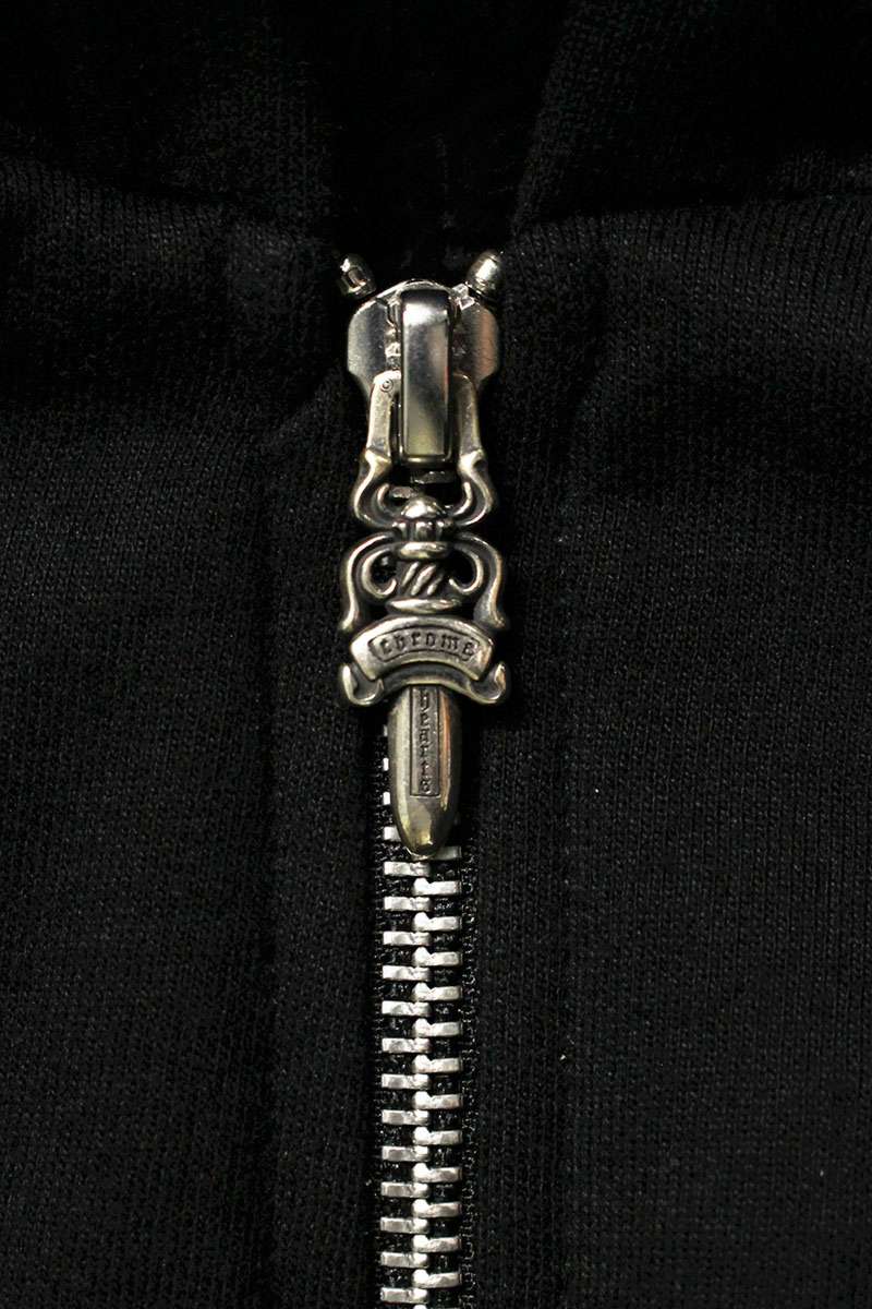 Chrome Hearts Arm Logo Print Zip Hoodie Multi Size XL